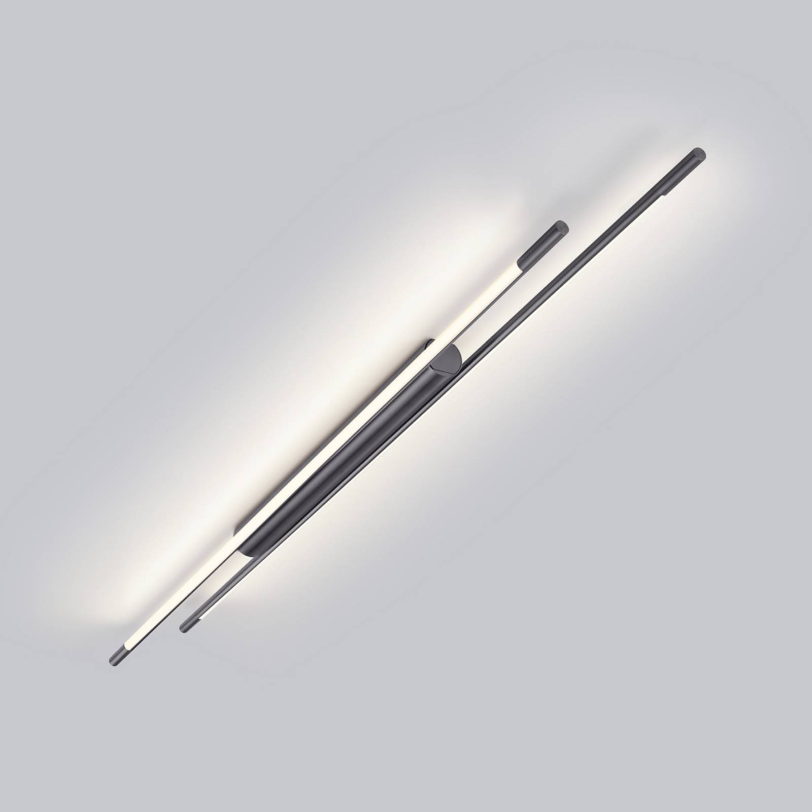 Helestra LED-Deckenlampe LEDA, titangrau, 150 cm, dimmbar Helestra LED-Deckenlampe LEDA, titangrau, 150 cm, dimmbar von Helestra