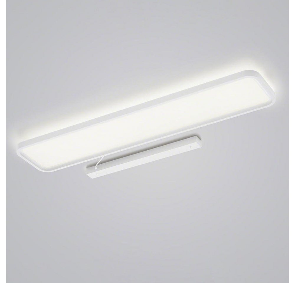 Helestra LED Panel LED Deckenpanel Vesp in Weiß-matt 50W 2870lm 260x1200mm, keine Angabe, Leuchtmittel enthalten: Ja, fest verbaut, LED, warmweiss, LED Panele von Helestra