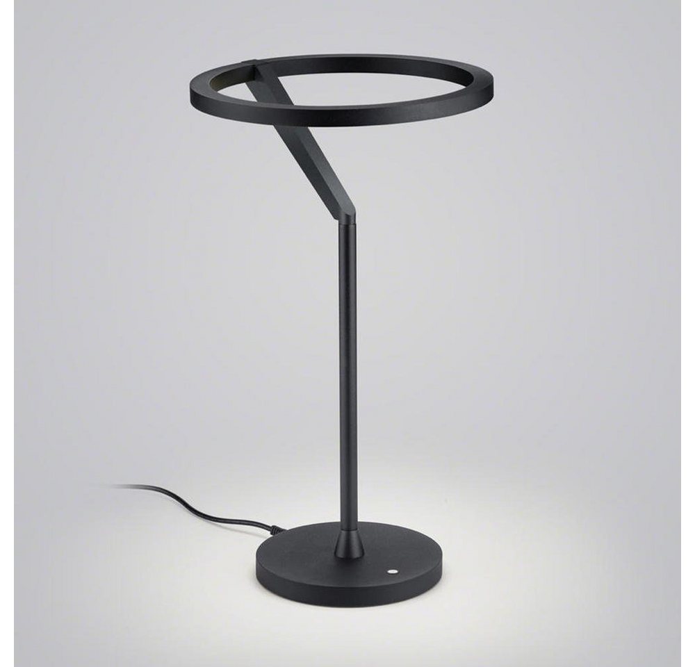 Helestra LED Tischleuchte LED Tischleuchte Elara in Schwarz-matt 12W 820lm, keine Angabe, Leuchtmittel enthalten: Ja, fest verbaut, LED, warmweiss, Tischleuchte, Nachttischlampe, Tischlampe von Helestra