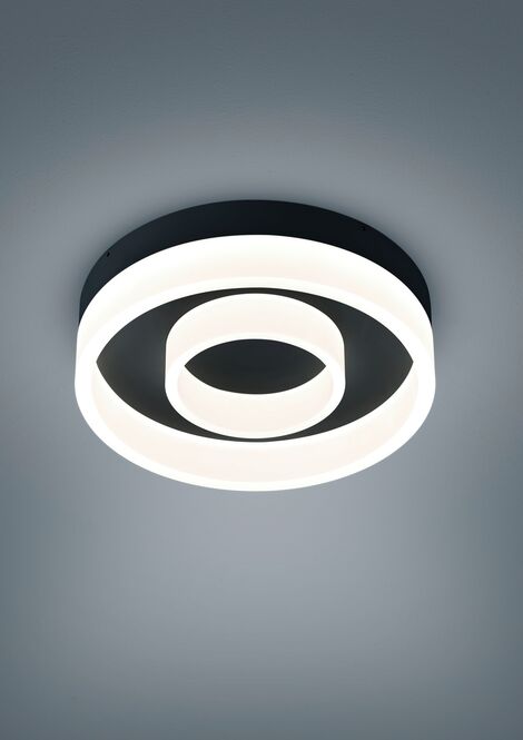 Helestra Liv 300 LED Deckenleuchte mattschwarz Helestra Liv 300 LED Deckenleuchte mattschwarz von Helestra