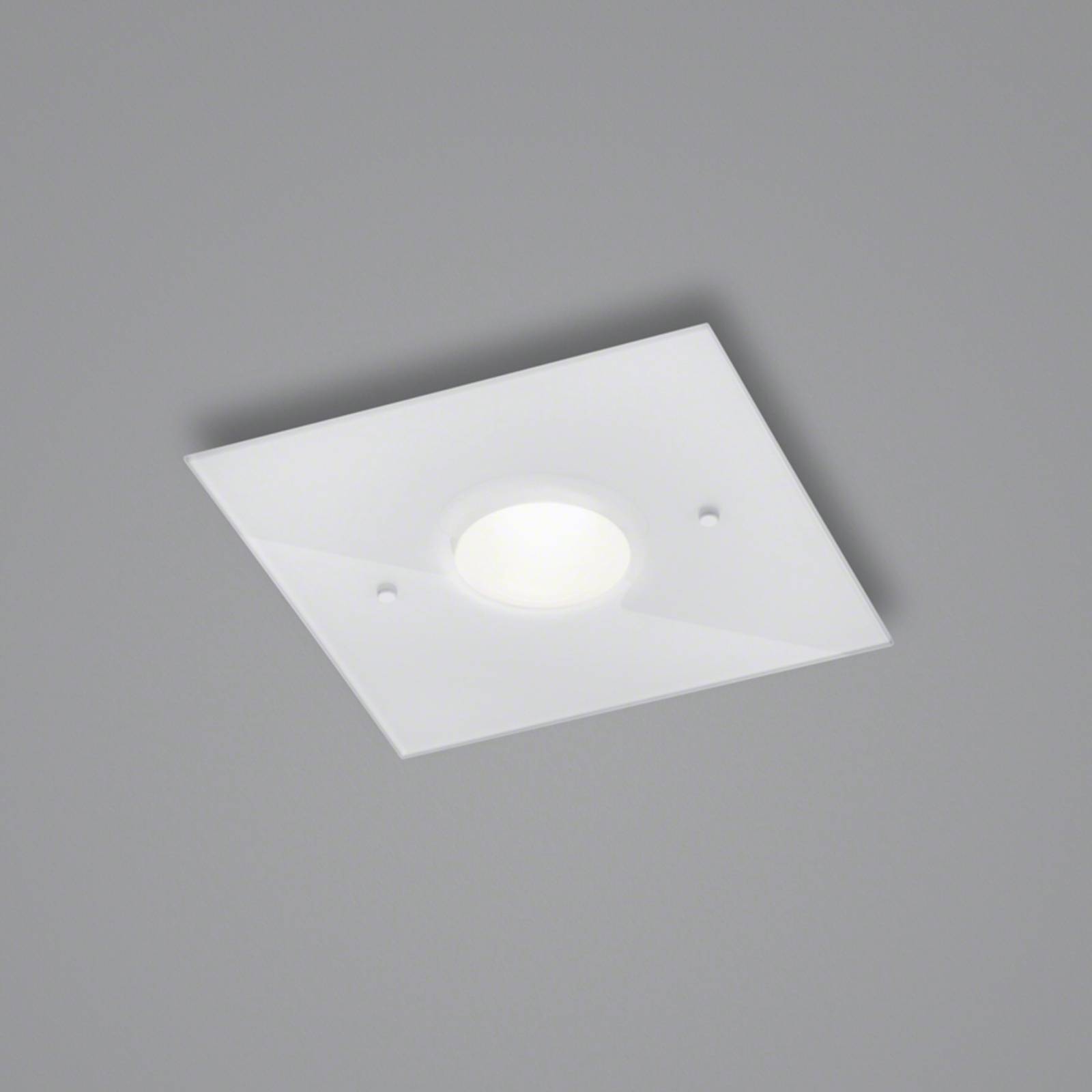 Helestra Nomi LED-Deckenleuchte 23x23cm dim weiß von Helestra