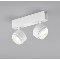 Helestra Pont LED Deckenaufbauleuchte, 2-flg. weiß matt von Helestra