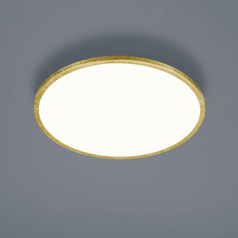 Helestra Rack LED Deckenleuchte ultraflach blattgold Helestra Rack LED Deckenleuchte ultraflach blattgold von Helestra