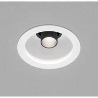 Helestra Run LED Deckeneinbaustrahler, 1-flg. weiß, Spot: schwarz von Helestra