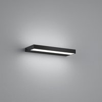 Helestra Slate LED Wand- / Spiegelleuchte, Länge: 30 cm schwarz matt von Helestra