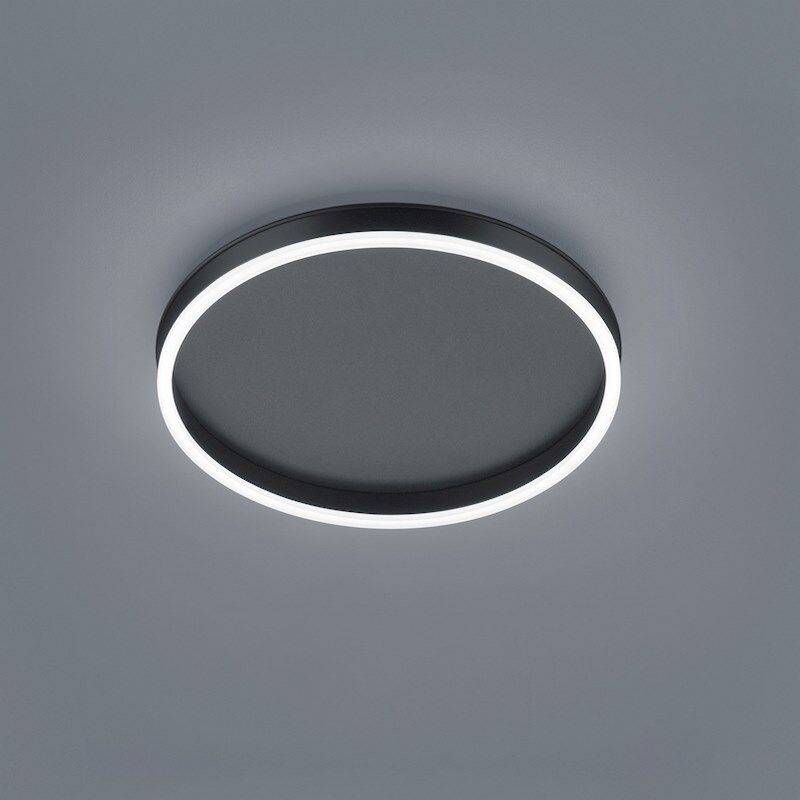 Helestra Sona LED Deckenleuchte ultraflach mattschwarz von Helestra