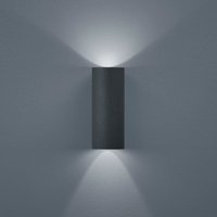 Helestra Swift LED Außenwandleuchte graphit Helestra Swift LED Außenwandleuchte graphit von Helestra