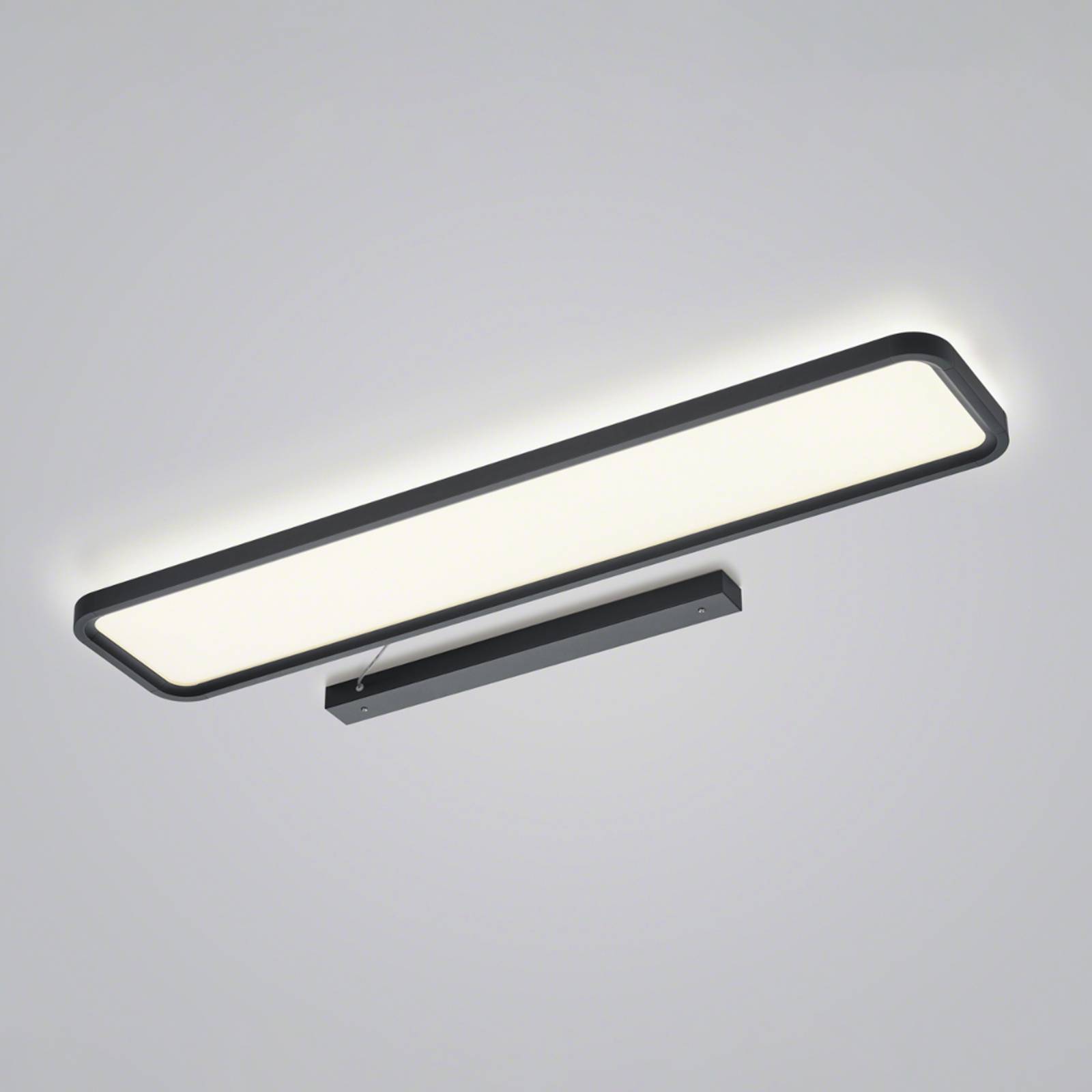 Helestra Vesp LED-Panel Backlight 120x26cm schwarz von Helestra