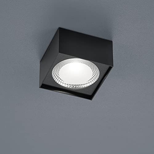 Helestra Kari Deckenleuchte LED, schwarz matt - quadratisch von Helestra