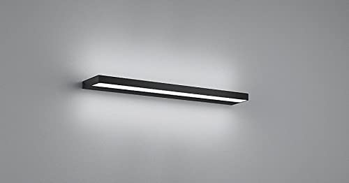 Helestra Slate Wandleuchte LED, 60 cm - schwarz von Helestra