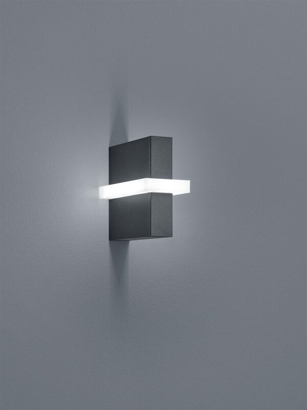 Wandleuchte Oki LED graphit von Helestra