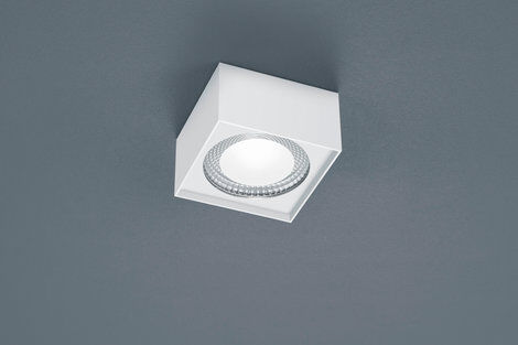 dimmbare LED Deckenleuchte Kari mattweiß von Helestra von Helestra