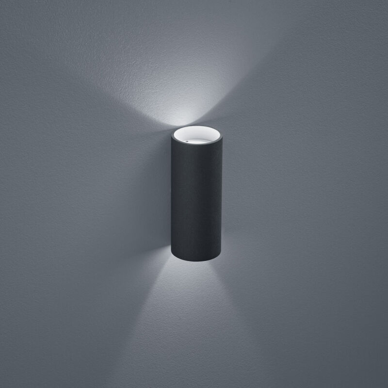 smarte LED Wandleuchte Swift graphit smarte LED Wandleuchte Swift graphit von Helestra