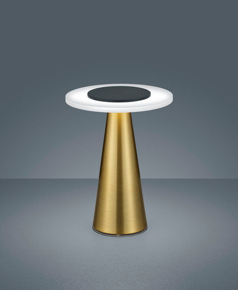 tolle LED Tisch Bax mattmessing - schwarz von Helestra tolle LED Tisch Bax mattmessing - schwarz von Helestra von Helestra