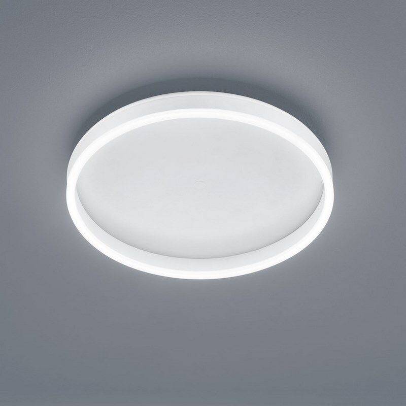 ultraflache dimmbare LED Deckenleuchte Sona weiß von Helestra von Helestra