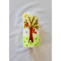 Kerze "Eichhörnchen Im Baum" Kerze "Eichhörnchen Im Baum" von HelgasKerzengarten