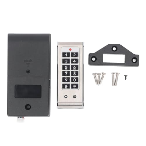 Elektronische Kabinettsschloss, keylose elektronische Kennwortsperrung aus Edelstahl, digitaler Code für Sauna -Badezimmer -Dateischrankschublade, Büro sicherer Speicherplatz Elektronische Kabinettsschloss, keylose elektronische Kennwortsperrung aus Edelstahl, digitaler Code für Sauna -Badezimmer -Dateischrankschublade, Büro sicherer Speicherplatz von Helhom