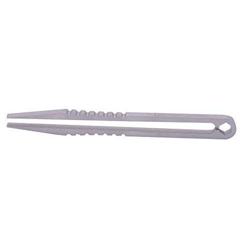 Helhom Alloy EDC -Pinzetten, tragbares Hochstärke -Mini -Werkzeug für Überlebenscamping im Freien, Reisemodell -DIY -Handwerk, Größe ca. 8,2 cm 7g Helhom Alloy EDC -Pinzetten, tragbares Hochstärke -Mini -Werkzeug für Überlebenscamping im Freien, Reisemodell -DIY -Handwerk, Größe ca. 8,2 cm 7g von Helhom