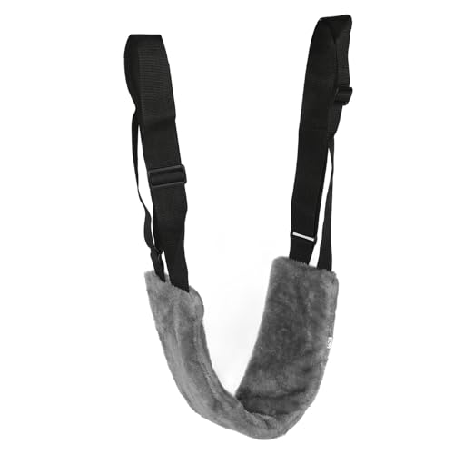 Helhom Hundeliftkabelbaum für hintere Beine verstellbare, weich eingedickte Stützschlinge, Unterstützung älterer Menschen verletzte behinderte Hunde Mobilitätshilfe Fleece -Gurtband (L) von Helhom