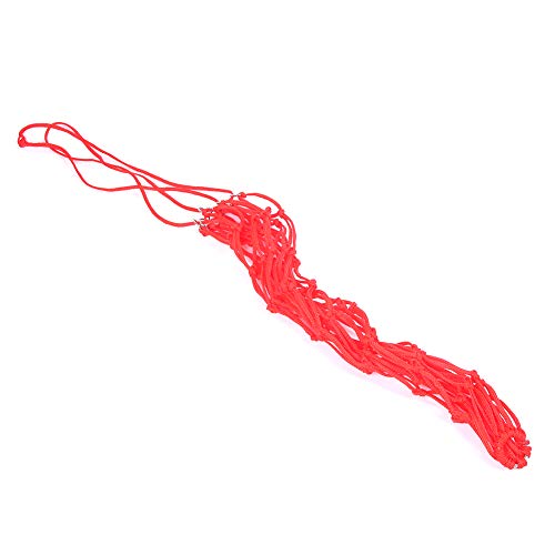 Helhom Langsame Futterfutternetzbeutel, estasche Nylon Seil mit großer Kapazitätsfutterbeutel mit Silber elektroplierendem Eisenring für e 48,82 x 3,15 x 3,15 Zoll (Rotmedium) von Helhom
