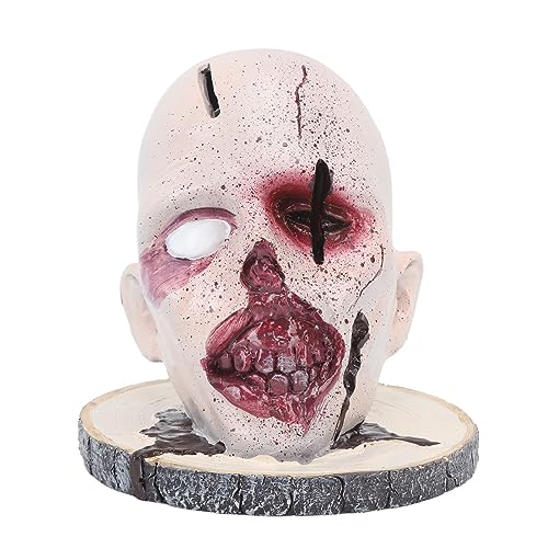 Horror kopf, Küchen regal Multifunktions-stabile ative gruselige Schädel messer halter, Heim küche Harz material von Helhom