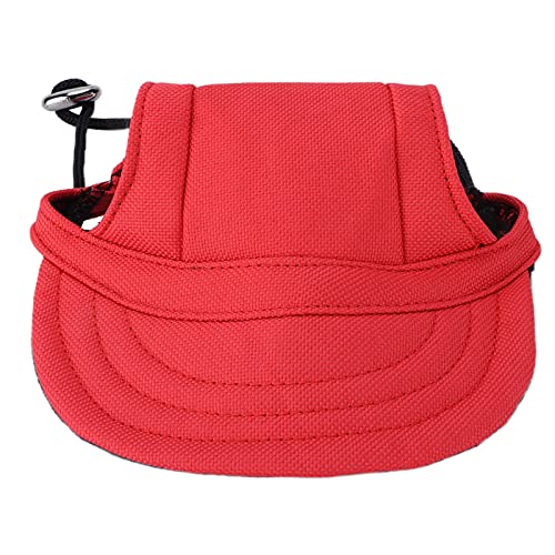 Hund Baseballhut, Sonnenschutz Bequeme verstellbare Haustier -Sporthut mit Ohrlöchern für kleine Hunde Oxford Stoff Leinwand Futter, Sommer im Freien Aktivitäten im Freien (XL) von Helhom