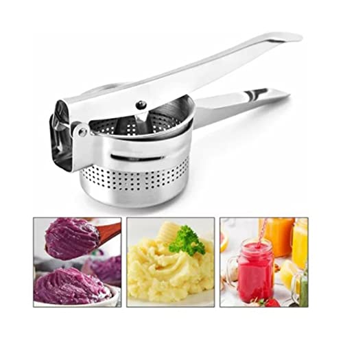 Manual Fruit Juicer, Stainless Steel Hand Press Juicer, Extractor Squeezer, Vegetables Fruits Home Kitchen Camping proof 10.6x3.9x3.5in 330g Manual Fruit Juicer, Stainless Steel Hand Press Juicer, Extractor Squeezer, Vegetables Fruits Home Kitchen Camping proof 10.6x3.9x3.5in 330g von Helhom