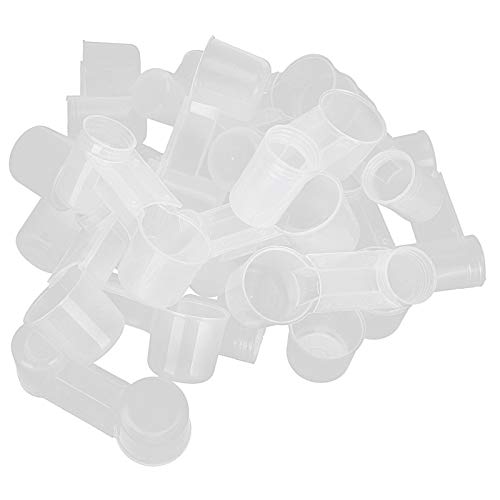 Pet Water Fountain Vogelwasserbrunnen Deflektor, automatische Getränkefuttermittel, Papageien Crested Myna Plastikspender 20pcs von Helhom