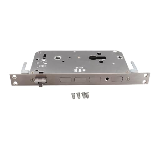 Sicherheitsschloss, Body Sus Steel 2 Loch Anti -Diebstahl universeller Eingangstür Schloss für intelligente Türzubehör, rostfeste robuste 24x240 x 90 mm von Helhom