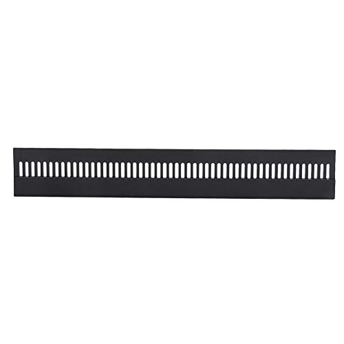 Überlauf-Wehrkamm für Aquarien, 320 mm, herausnehmbarer Acryl-Sumpffilter für Meerwasser, für Salzwasser- und Süßwasser-Aquarien, Schwarz von Helhom