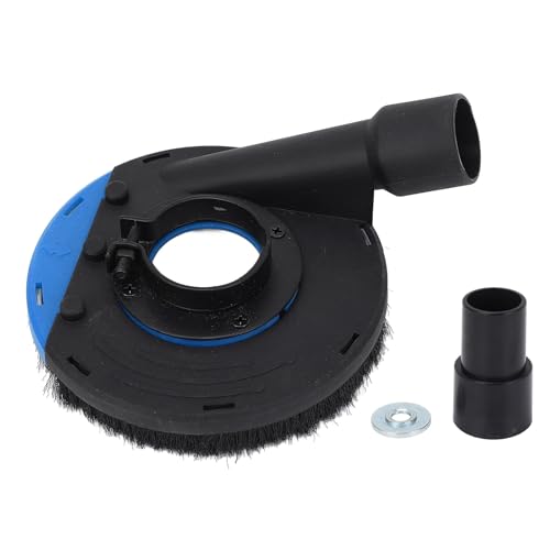 Winkelschleifer Staubabdecke, effiziente Filtration sicher zuverlässig 4 Zoll Staubbedeckung, Steinbetonschleifenarbeit (B-100L Blue Black) von Helhom