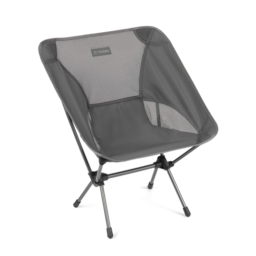 Helinox Chair One | Der originalstuhl bleibt die ultimative Kombination aus Komfort, leichtgewichtiger verstaubarkeit und ausgeklügeltem Design (Charcoal) von Helinox