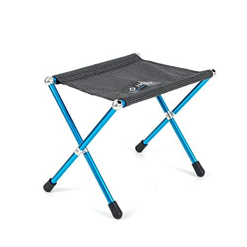 Helinox Speed Stool | Ultraleichter, Faltbarer, verstaubarer, tragbarer Hocker für Camping, Rucksack- und Wandertouren (Black) von Helinox