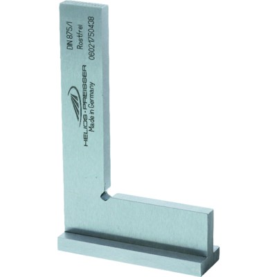 Anschlagwinkel DIN 875/I B 100 x 70mm rostfrei von Helios Preisser