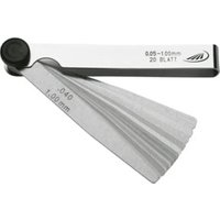 Helios Preisser Fühlerlehre Messbereich 0,03 - 1,00 mm Länge 100 mm Helios Preisser Fühlerlehre Messbereich 0,03 - 1,00 mm Länge 100 mm von Helios-Preisser