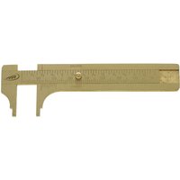 Helios Preisser - Knopfmaß Messing Messbereich 0-100 mm von Helios Preisser
