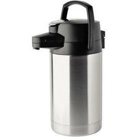 Isolierkanne Coffeestation 2,5l Edelstahl/Kunststoff edelstahl/schwarz von Helios Preisser