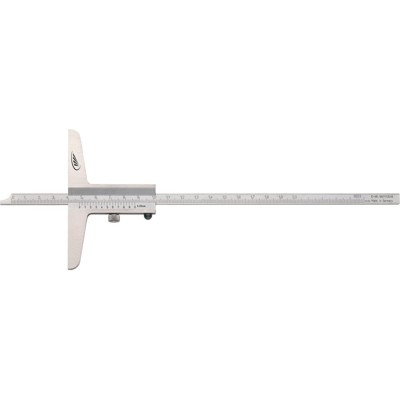 Tiefenmessschieber mit gerader Messstange RCr. 1/20 8x3 200 x 100mm von Helios Preisser