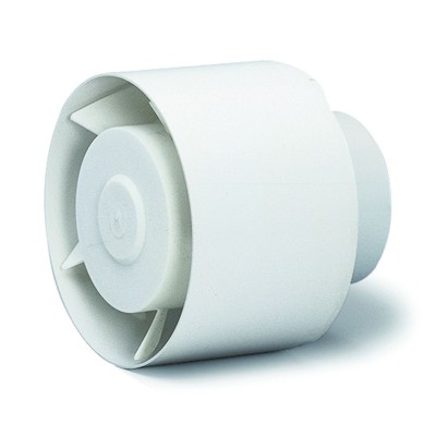 Kleinraumventilator 100mm 230V 105cbm/h Rohranb kst ws IP55 50Hz von Helios Ventilatoren