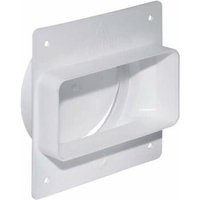 Flachkanal Rückschlagklappe flrsk 100 ng 100 x 50 auf DN100 - Helios von Helios