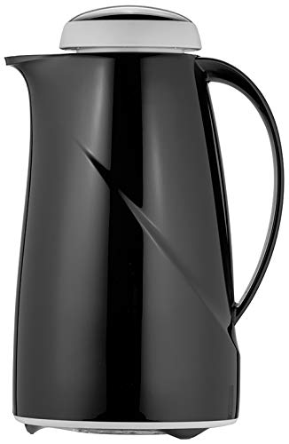 Helios Wave Isolierkanne, Kunststoff, schwarz, 1 Liter von Helios