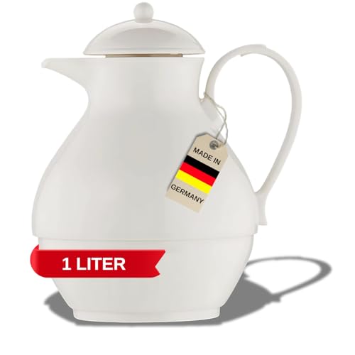 Helios Nostalgie Kunststoff-Isolierkanne, weiß, 1 Liter Helios Nostalgie Kunststoff-Isolierkanne, weiß, 1 Liter von Helios