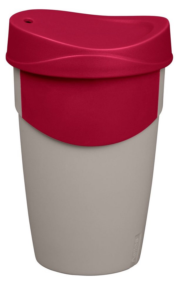 Helios Coffee-to-go-Becher WayCup, Kunststoff, mit Hitzeschutz-Pads von Helios