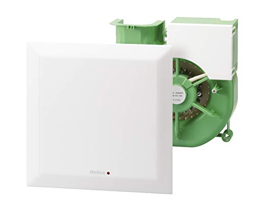 Helios ELS-V 100 Ventilatoreinsatz mit Fassade, Weiß von Helios