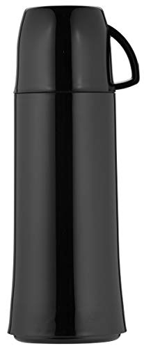 Helios Elegance Isolierflasche, Kunststoff, schwarz, 0,75 Liter von Helios