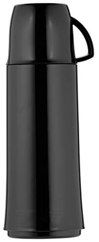 Helios Elegance Isolierflasche, Kunststoff, schwarz, 0,5 Liter von Helios