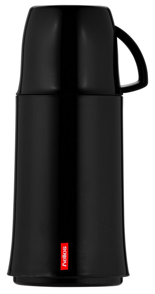 Helios Isolierflasche Elegance, aus Kunststoff, mit Henkelbecher von Helios
