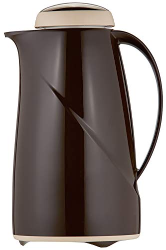 Helios Wave Kunststoff-Isolierkanne, Cappuccino, 1 Liter von Helios