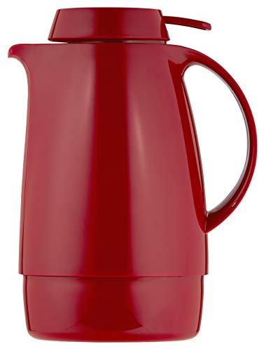 Helios Servitherm Kunststoff-Isolierkanne, rot, 0,6 Liter von Helios