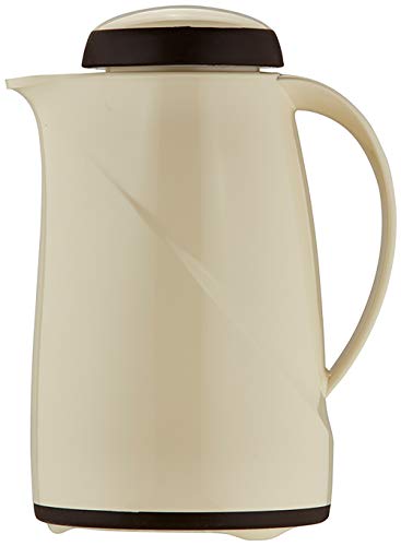 Helios Wave Kunststoff-Isolierkanne, vanille, 0,6 Liter von Helios